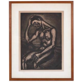 Appraisal: Georges Rouault etching and aquatint Georges Rouault etching and aquatint