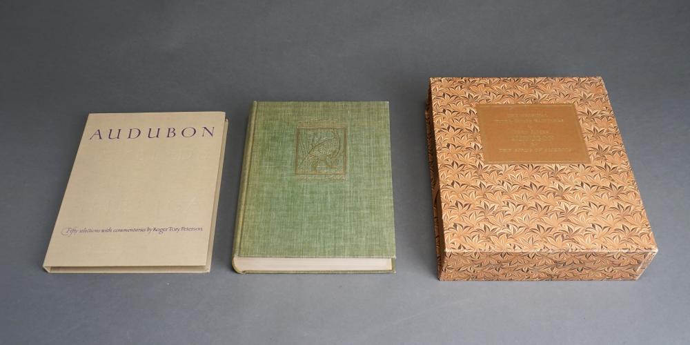 Appraisal: Three Volumes on JJ Audubon and a Volume of Photoprints