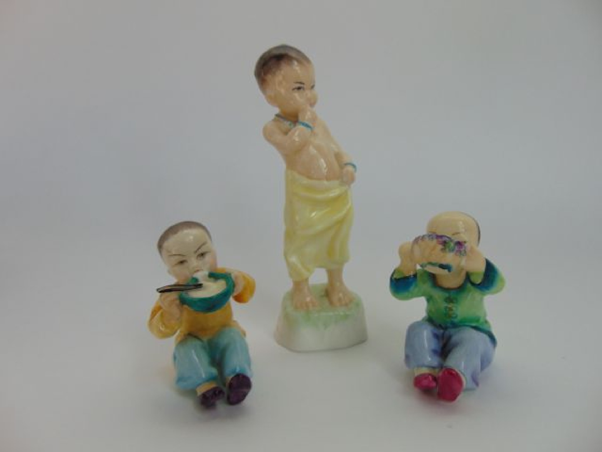 Appraisal: A set of three Royal Worcester figures by F G