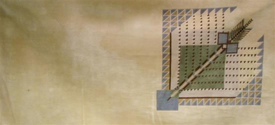 Appraisal: A Carpet Based on a Design by Frank Lloyd Wright