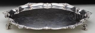 Appraisal: ENGLISH STERLING SILVER SALVER BIRMINGHAM - BY ADIE BROTHERS Salver