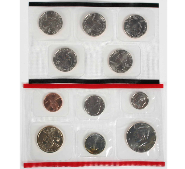 Appraisal: Uncirculated U S Mint Coin Sets Denver Philadelphia w coins