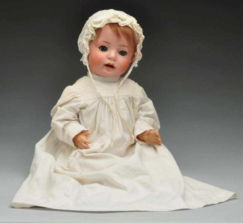 Appraisal: Schoenau Hoffmeister Character Baby Doll Description German bisque socket head