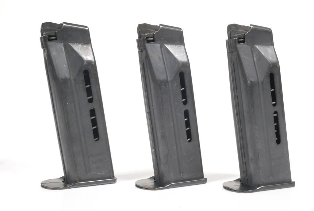 Appraisal: Heckler and Koch P M x mm round pistol magazines