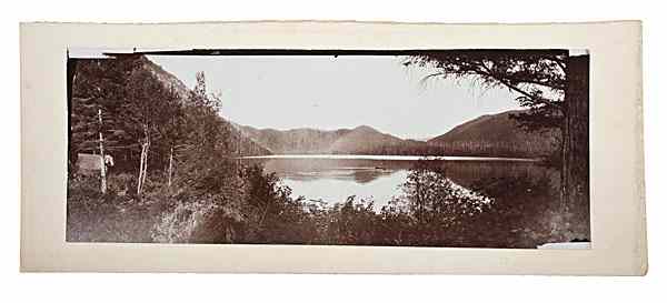 Appraisal: L A Huffman Photograph of Little St Mary's Lake Montana