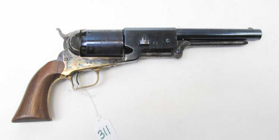 Appraisal: NAVY ARMS U S MODEL WALKER DRAGOON PERCUSSION REVOLVER caliber