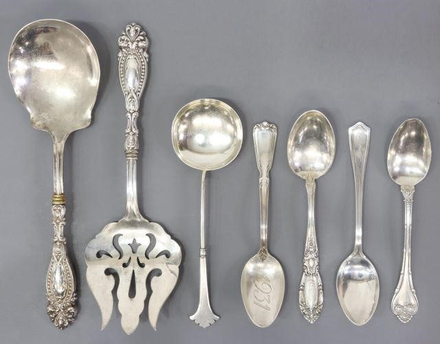 Appraisal: lot of Sterling silver flatware including piece Frank M Whiting