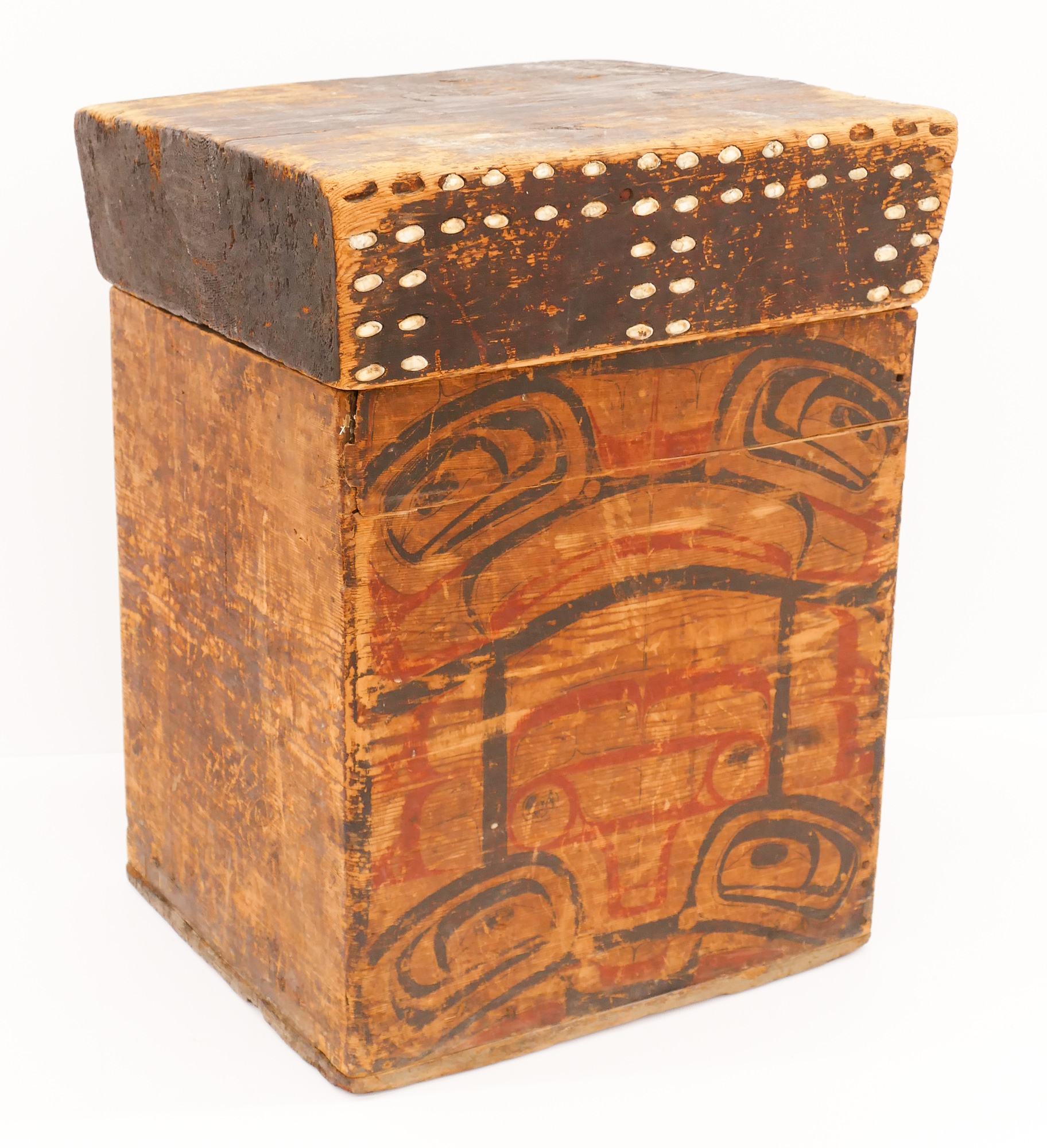 Appraisal: Antique Tsimshian Bentwood Storage Box ''x ''x '' Museum quality