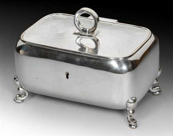 Appraisal: SUGAR BOX Salzburg Wagner Sohn Closable X X cm g