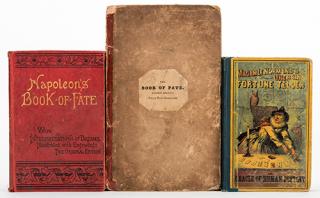 Appraisal: Fortune-Telling Trio of Antiquarian Fate and Fortune-Telling Books Including The