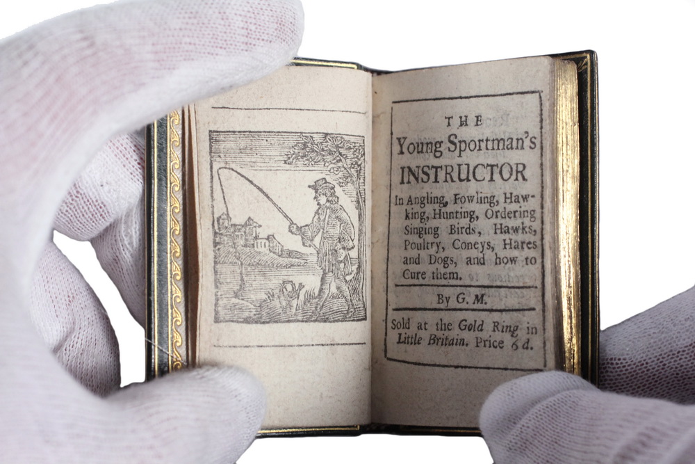 Appraisal: EXTREMELY RARE MINIATURE BOOK - Markham Gervase circa The Young