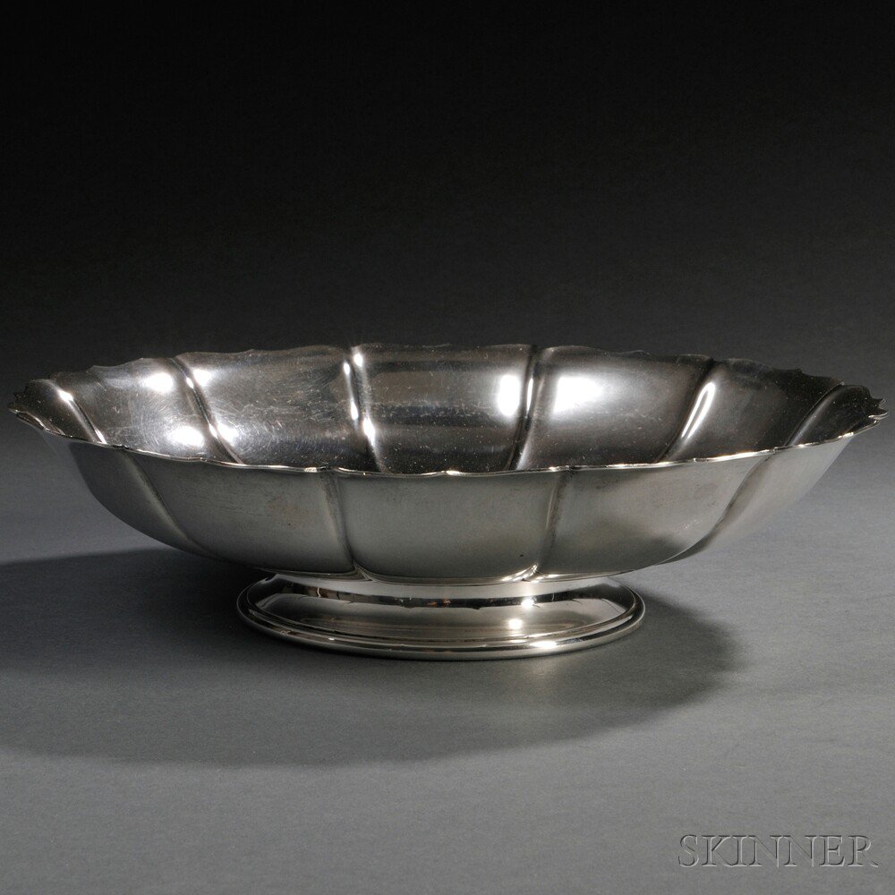 Appraisal: Watson Irish Pattern Sterling Silver Center Bowl Attleboro Massachusetts early