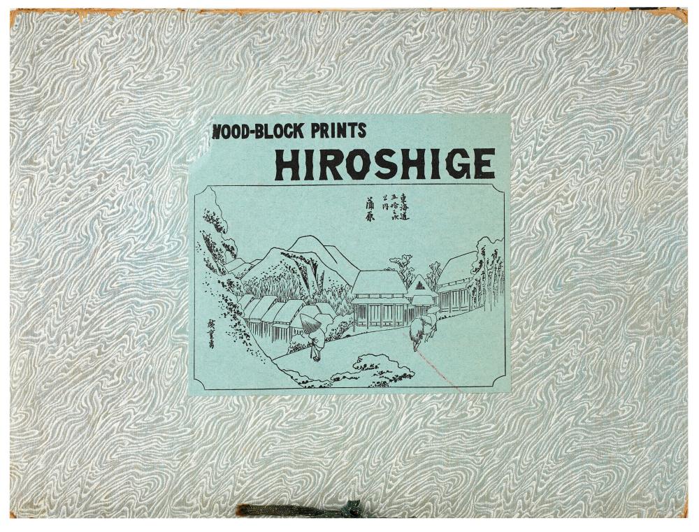 Appraisal: AFTER HIROSHIGE PORTFOLIO OF SIX PRINTSpublished by Dai-Chi Kogei Co