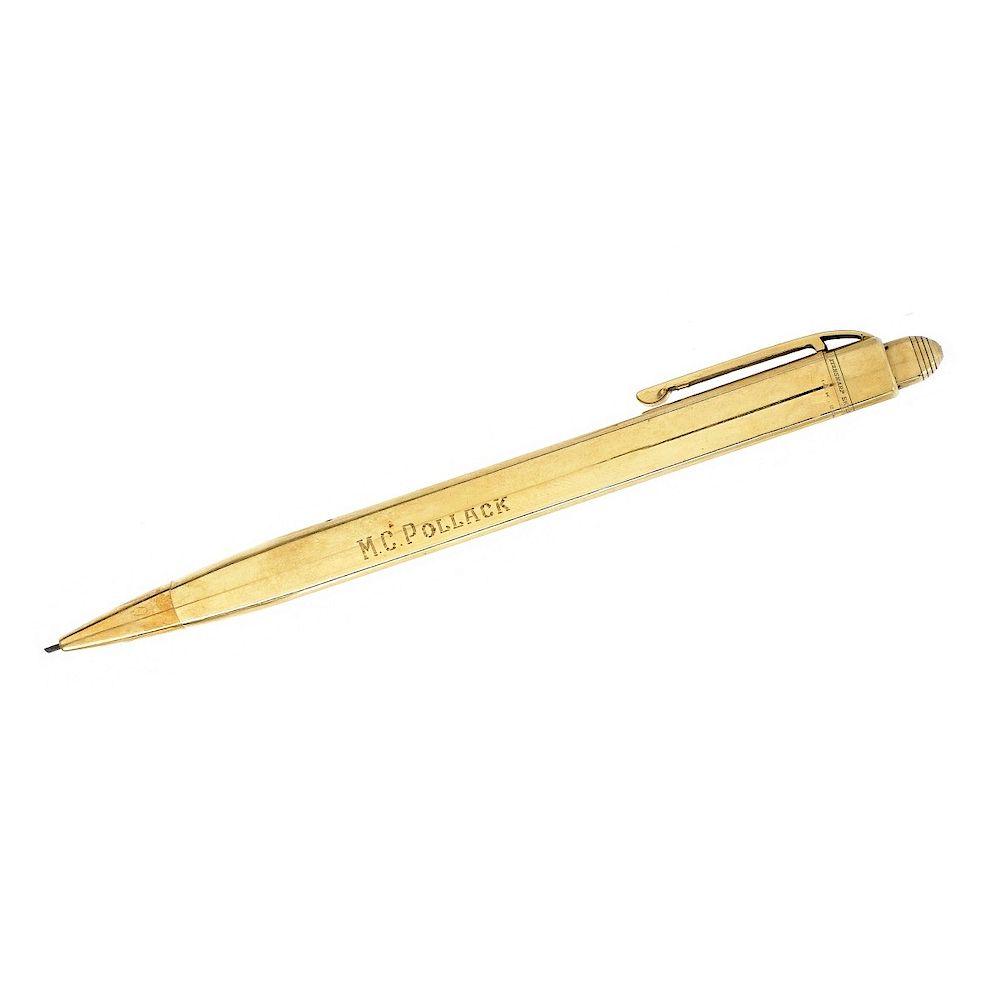 Appraisal: Vintage Eversharp K Gold Pencil Vintage Eversharp Skyline K Gold