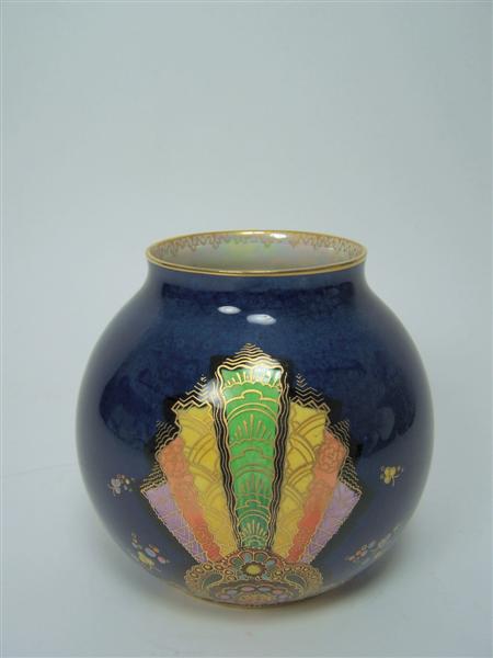 Appraisal: CARLTON WARE OVOID VASE EARLY TH CENTURY glazed earthenware with