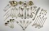 Appraisal: FLATWARE LOT - Forty-one piece lot of sterling flatware by