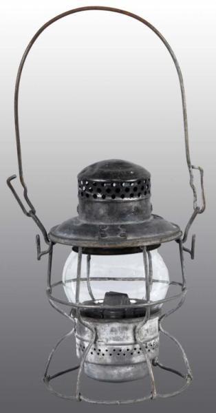 Appraisal: Adlake Kerosene Train Lantern Description Marked NYCS Some denting on