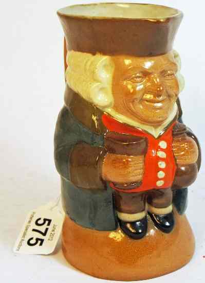 Appraisal: Doulton Lambeth Small Toby Jug The Standing Man Smiling with