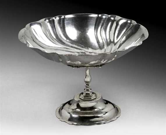 Appraisal: FOOTED BOWL Augsburg nd half of th century Peter Christian