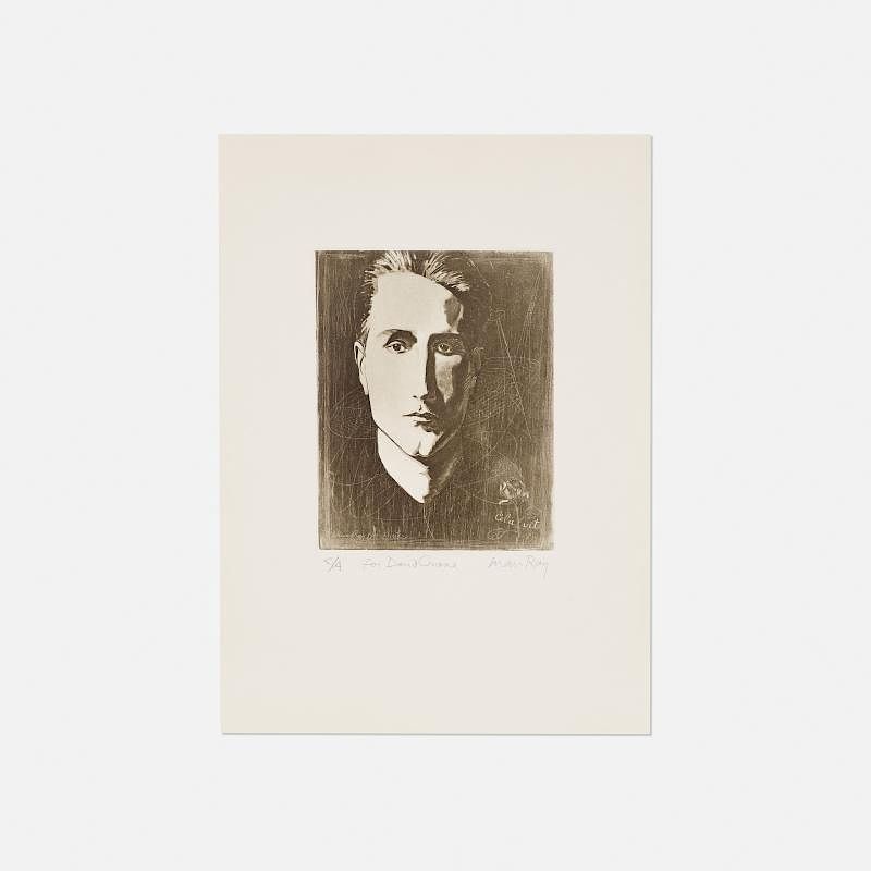 Appraisal: Man Ray Cela Vit Portrait of Marcel Duchamp Man Ray