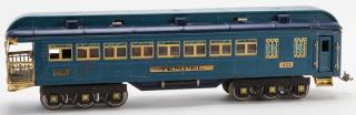 Appraisal: Lionel Blue Comet Tempel Observation Car Lionel Blue Comet Tempel