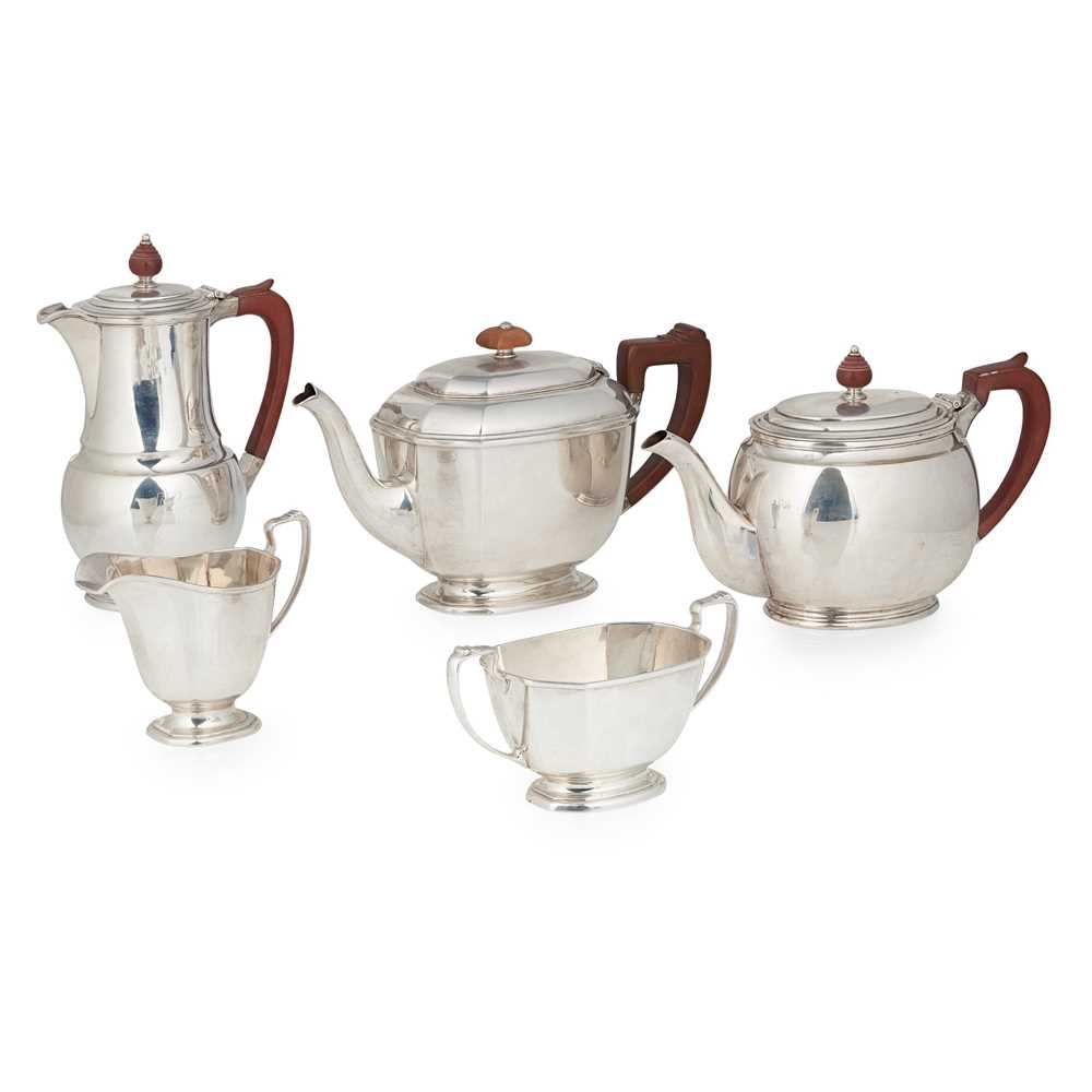 Appraisal: A MATCHED S THREE-PIECE TEA SERVICE William Suckling Ltd Birmingham