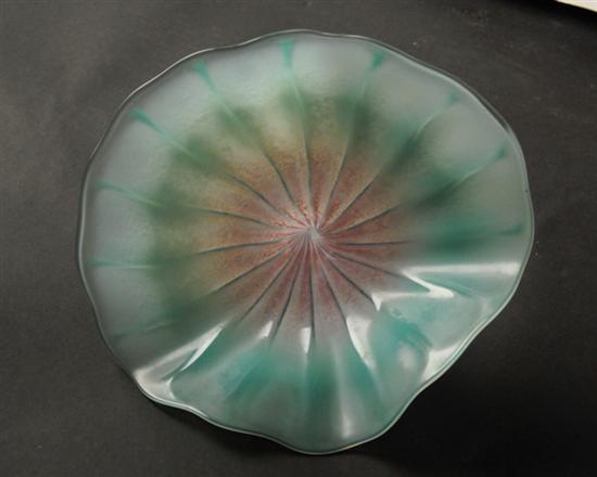 Appraisal: An Art Glass Flower Form possibly Murano white opaque flower