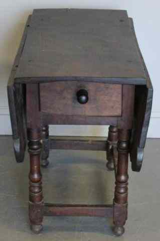 Appraisal: th Century Italian Drop Leaf Table From a New Milford