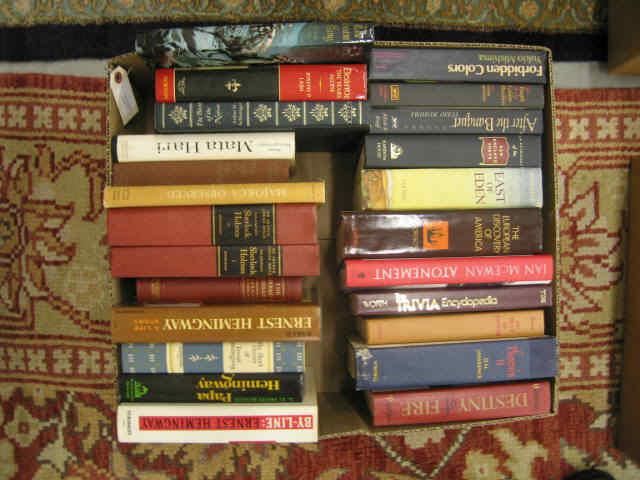 Appraisal: Books estate mixture includes Hemingway D H Lawerence Steinbeck more