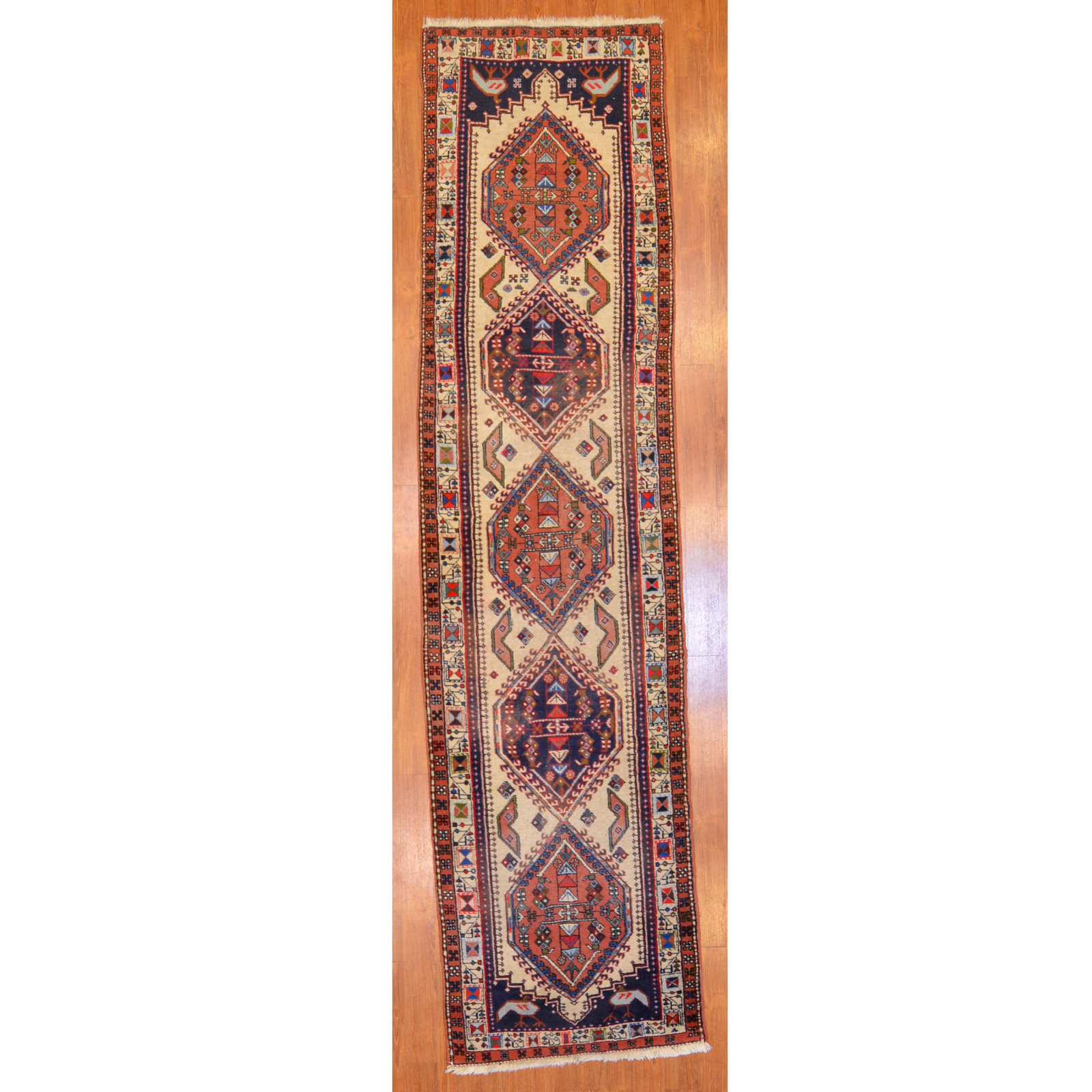 Appraisal: SERAB RUNNER PERSIA X Fourth quarter- th century hand-knotted wool