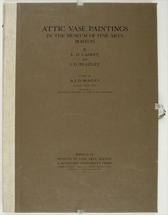 Appraisal: Caskey L D Attic Vase Paintings in the Museum of