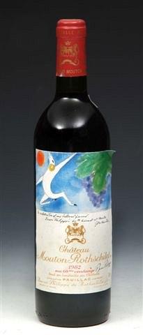 Appraisal: X Bottle Ch Mouton Rothschild in neck