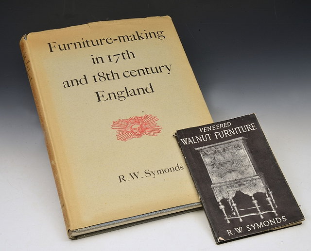 Appraisal: SYMONDS R W Furniture Making in Seventeeth and Eighteenth Century