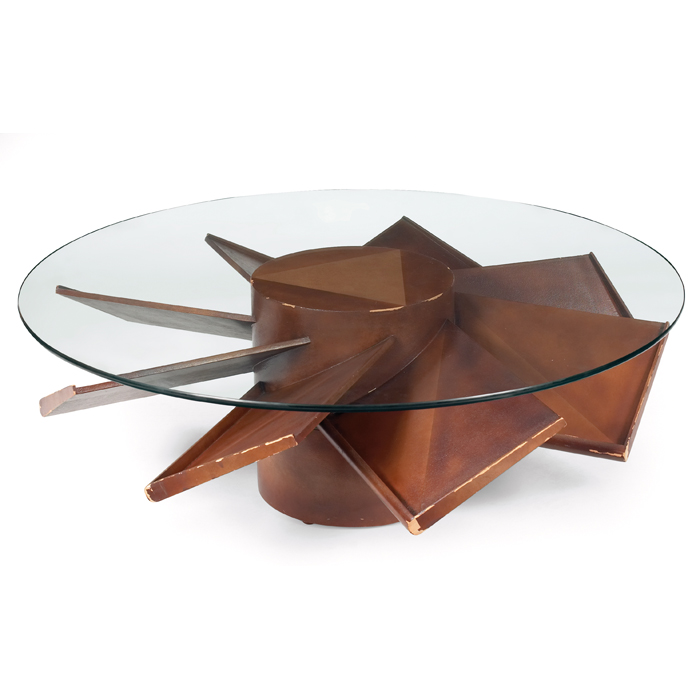 Appraisal: Samuel Marx coffee table by Interior Crafts s production of