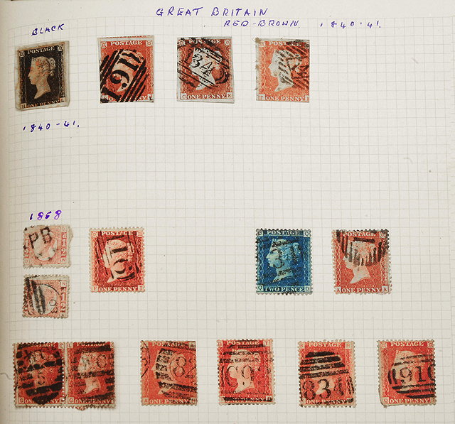 Appraisal: A COLLECTION OF VICTORIAN AND LATER STAMPS to include a