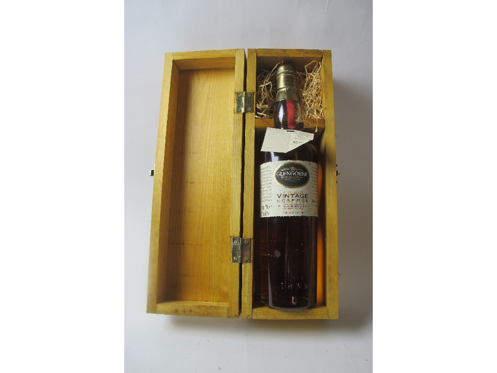 Appraisal: Glengoyne Vintage Reserve Single Highland Malt Scotch Whisky distilled and