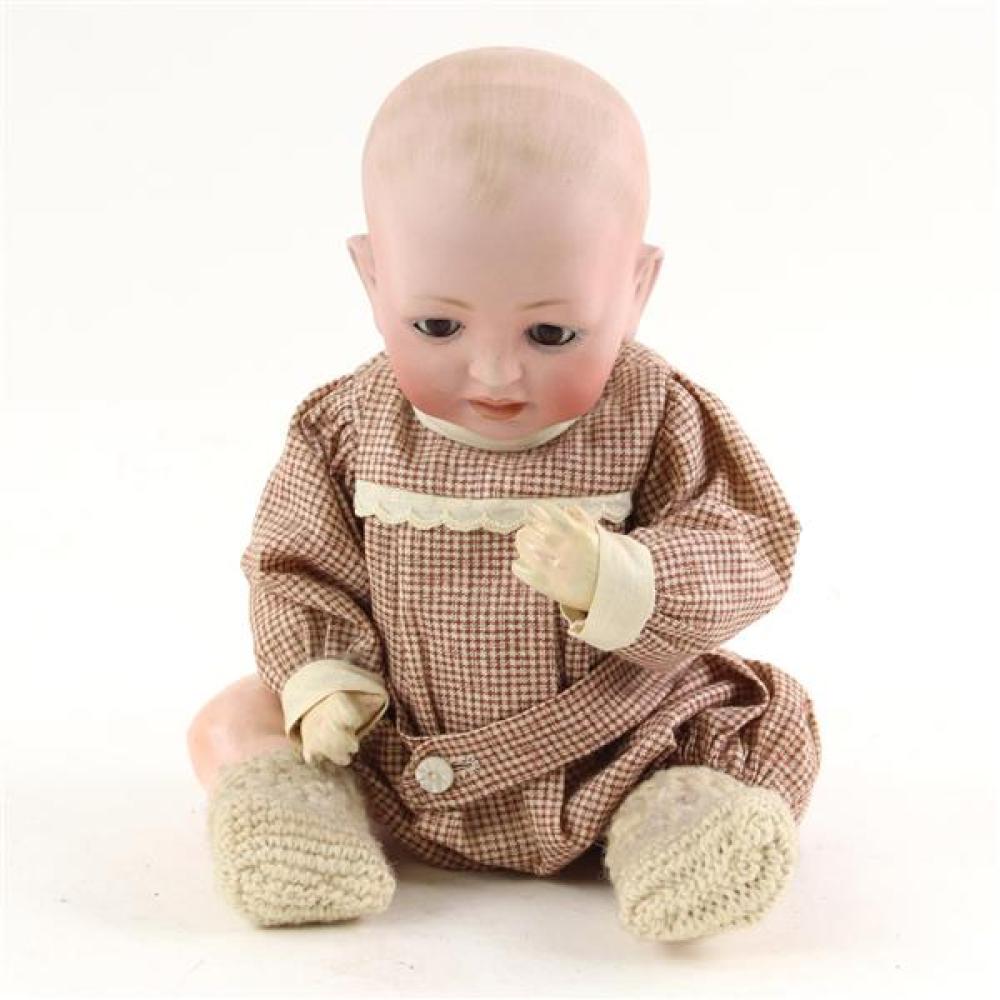 Appraisal: KESTNER GERMAN BISQUE SOCKET HEAD BENT LIMB CHARACTER BABY DOLL