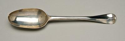 Appraisal: Joseph Richardson coin silver spoon mid rib handle with plume-like