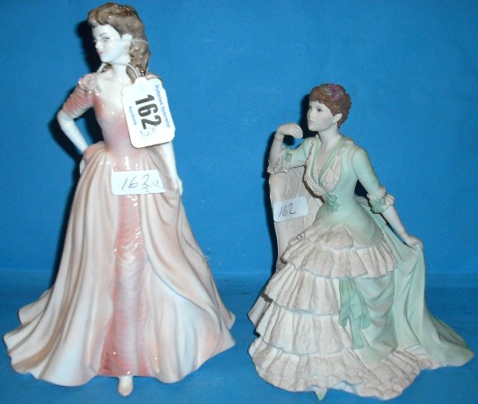 Appraisal: Coalport Figures Jaqueline And Age of Elegance in Matt