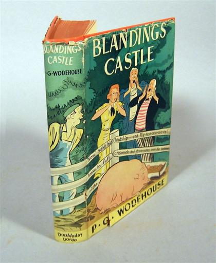 Appraisal: vol Wodehouse P G Blandings Castle Garden City Doubleday Doran