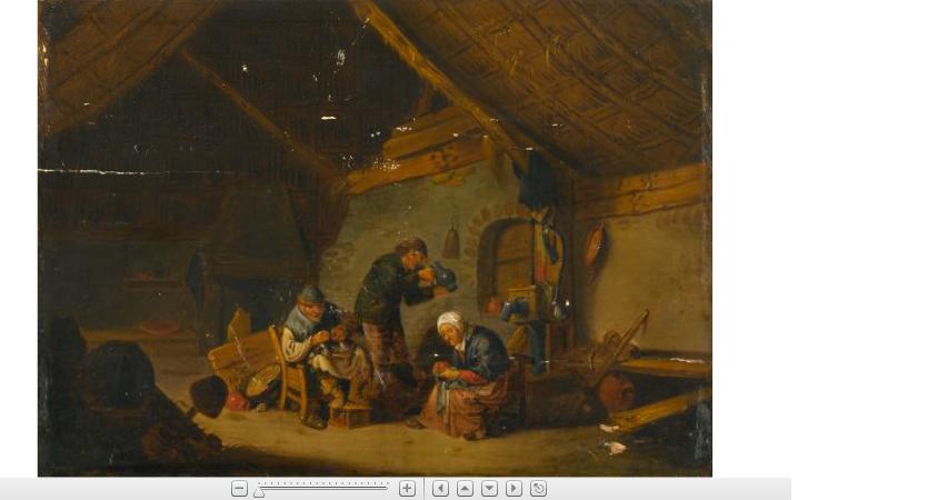 Appraisal: FOLLOWER OF ADRIAEN JANSZ VAN OSTADE dutch -