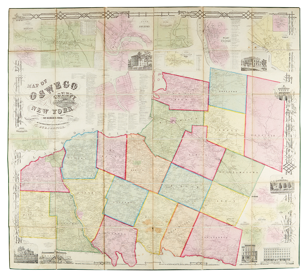 Appraisal: A SUPERB COPY OF THIS IMPORTANT LARGE SCALE COUNTY MAP