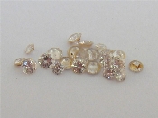 Appraisal: A group of loose brilliant cut diamonds the small stones