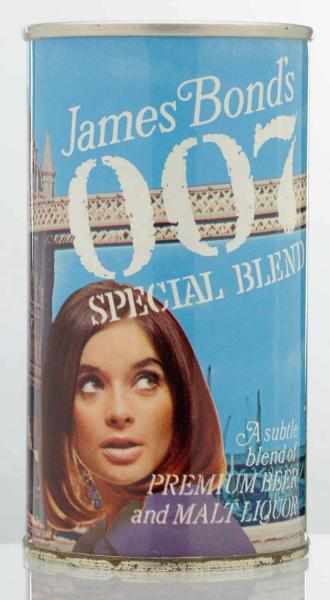 Appraisal: James Bond's Special Blend Pull Tab Beer Can - Near