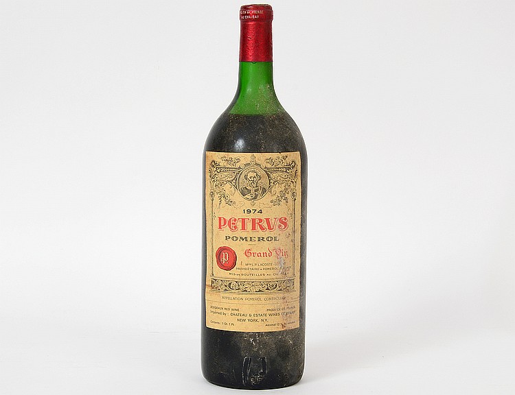 Appraisal: A RARE FRENCH PETRUS MAGNUM RED WINE BOTTLEProvenance Estate of