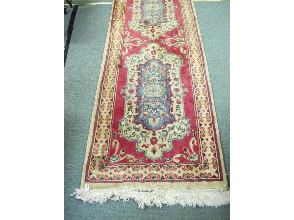 Appraisal: Eastern multi coloured floor runner and nine assorted rugs