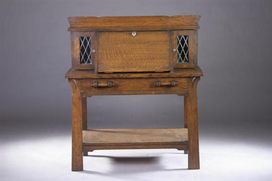 Appraisal: AMERICAN MISSION SHOP OF THE CRAFTERS DESK early th century