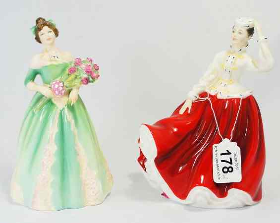 Appraisal: Royal Doulton Figures Gail HN and Happy Birthday HN