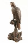 Appraisal: SCULPTURE - Meiji Period finely carved hardwood sculpture of a