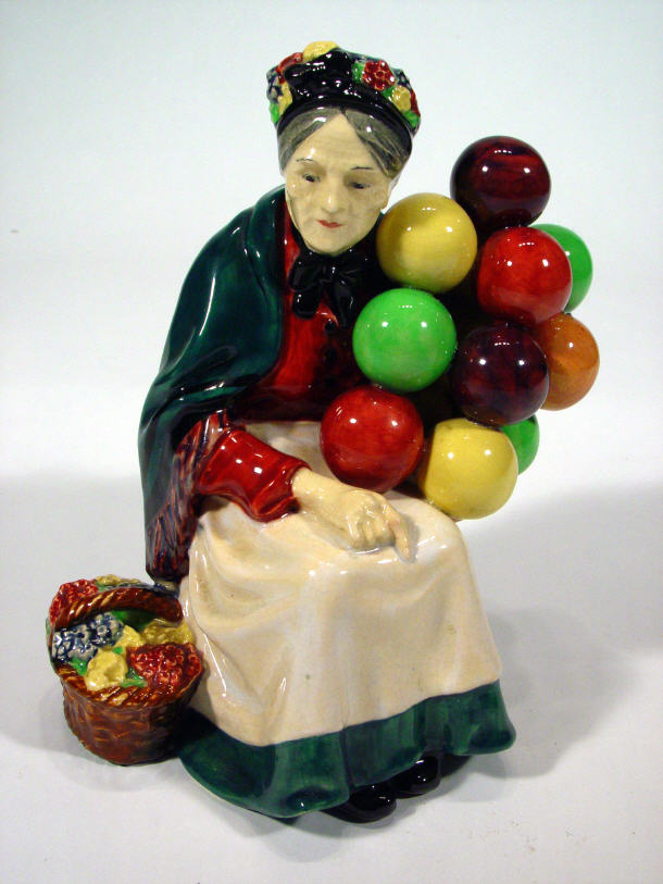 Appraisal: Royal Doulton figurine 'The Old Balloon Seller' HN